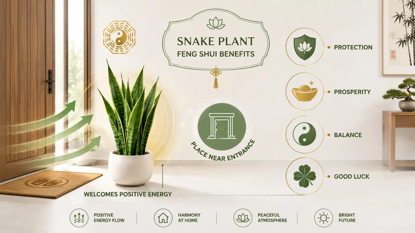 10 benefits of snake plant