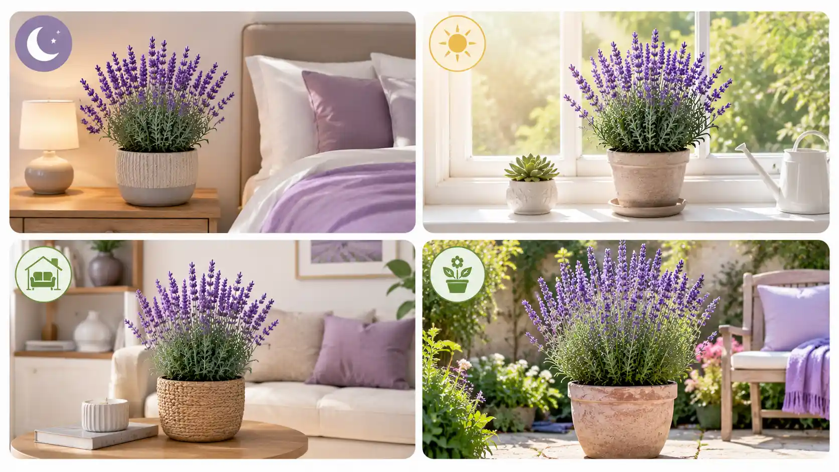 benefits of lavender plant at home