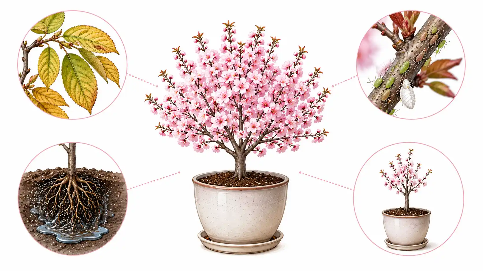 dwarf cherry blossom tree