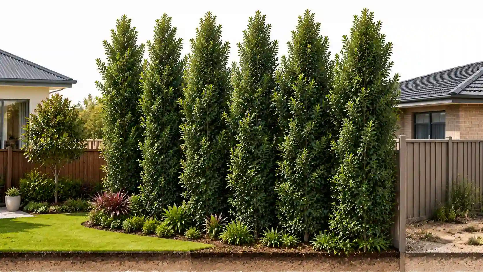 fast growing evergreen trees australia