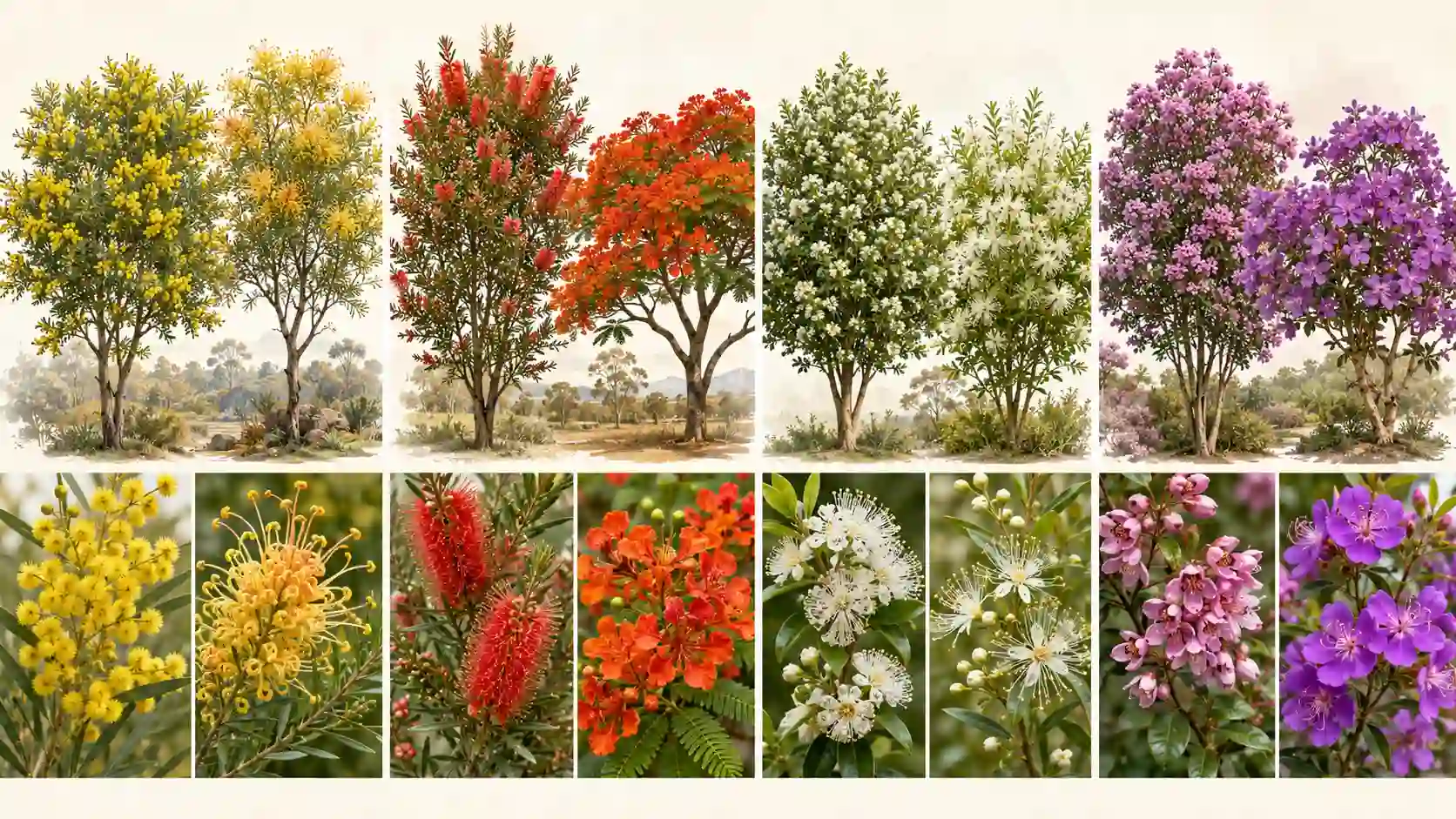 flowering trees Australia