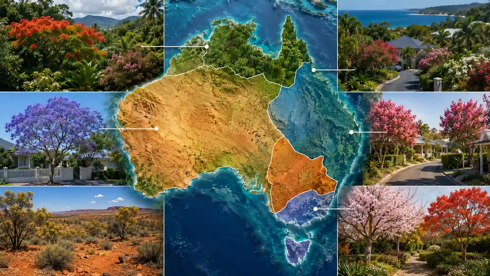 flowering trees Australia