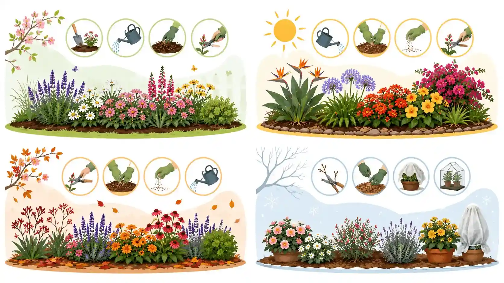 flowers that bloom all year australia