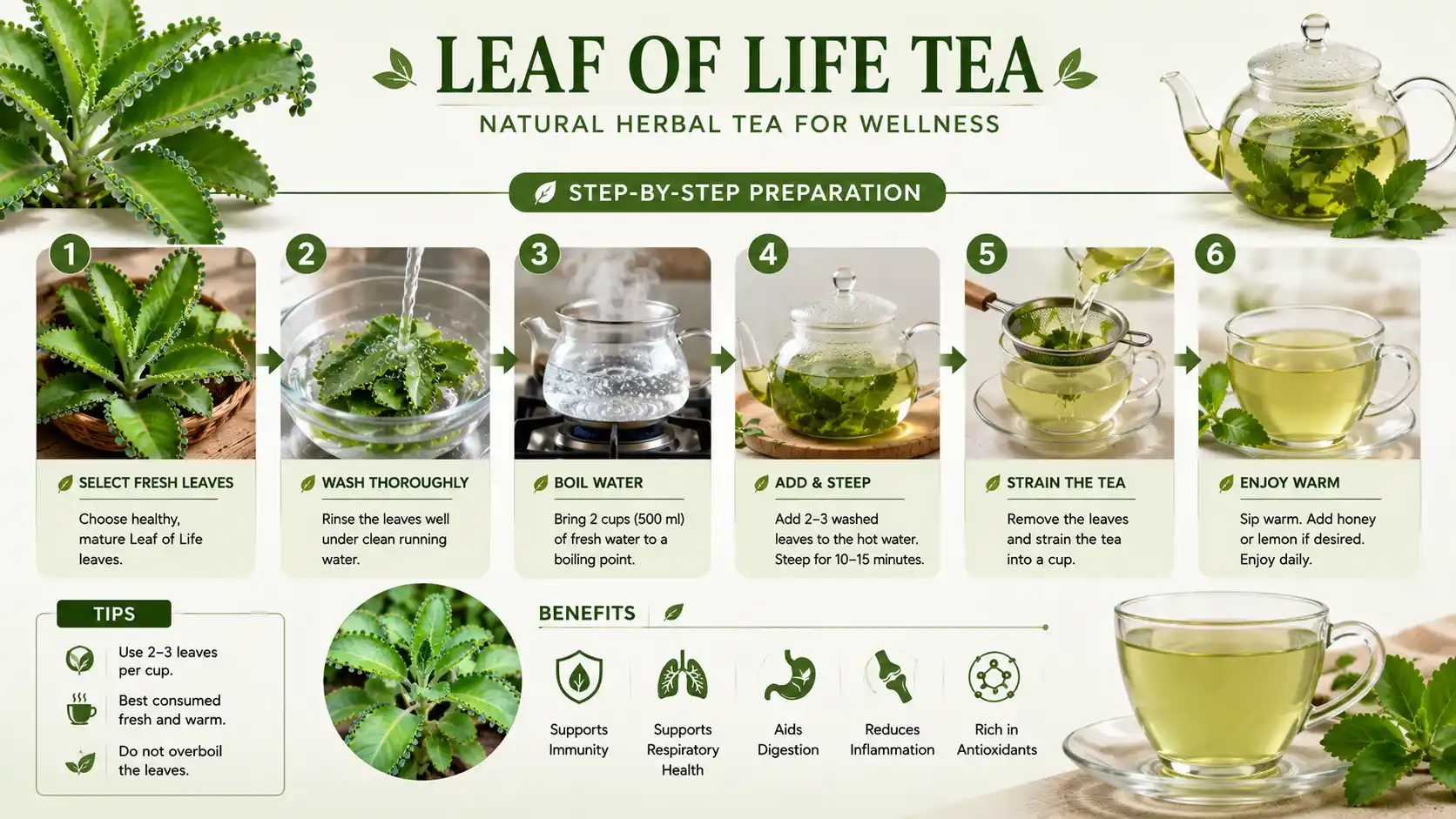 leaf of life plant benefits
