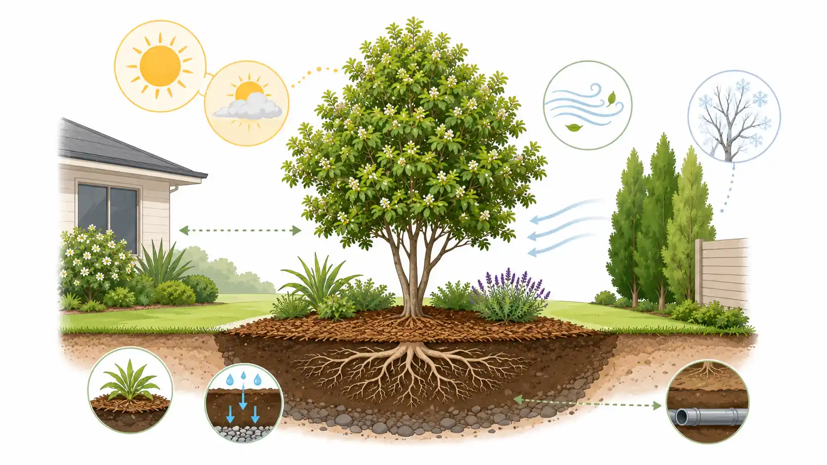 lemon myrtle height and width