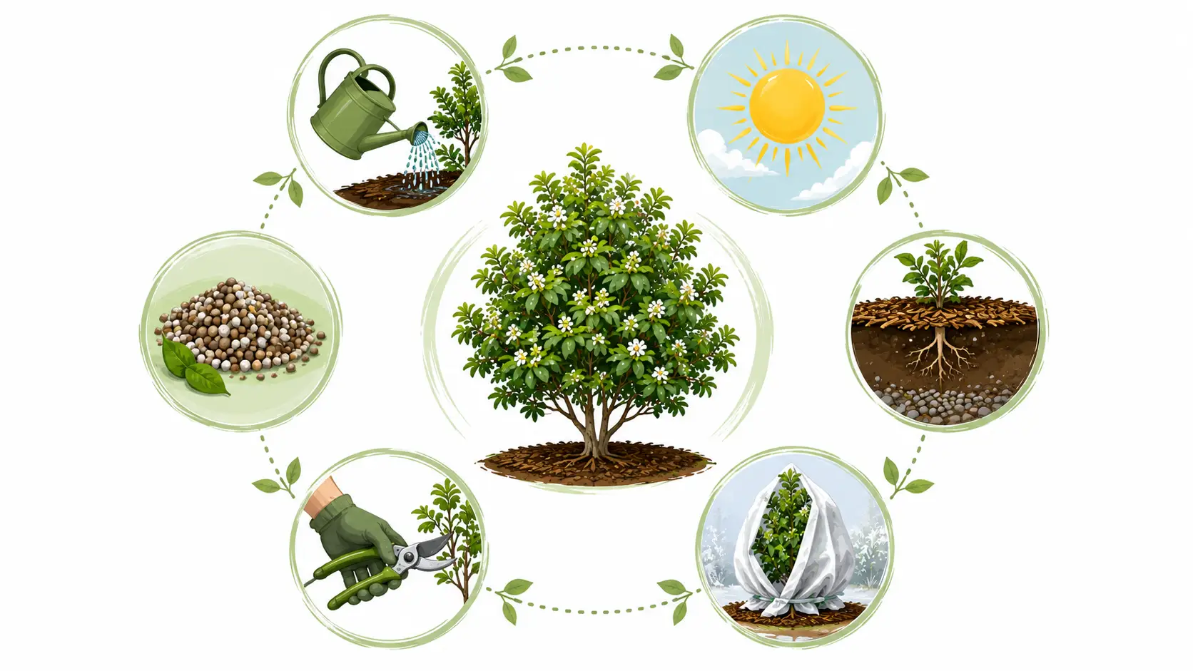 lemon myrtle height and width