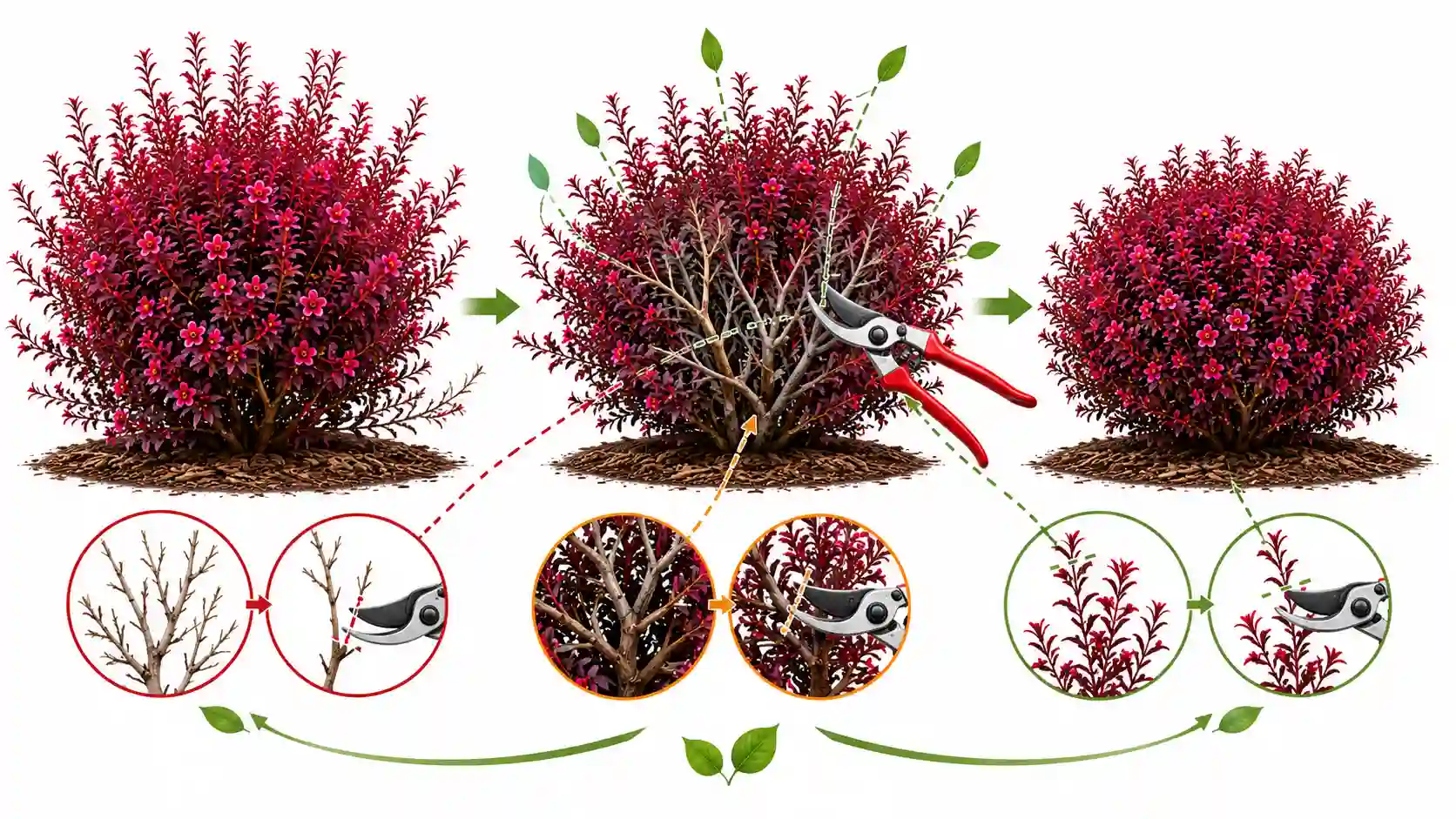 leptospermum dwarf red tea tree