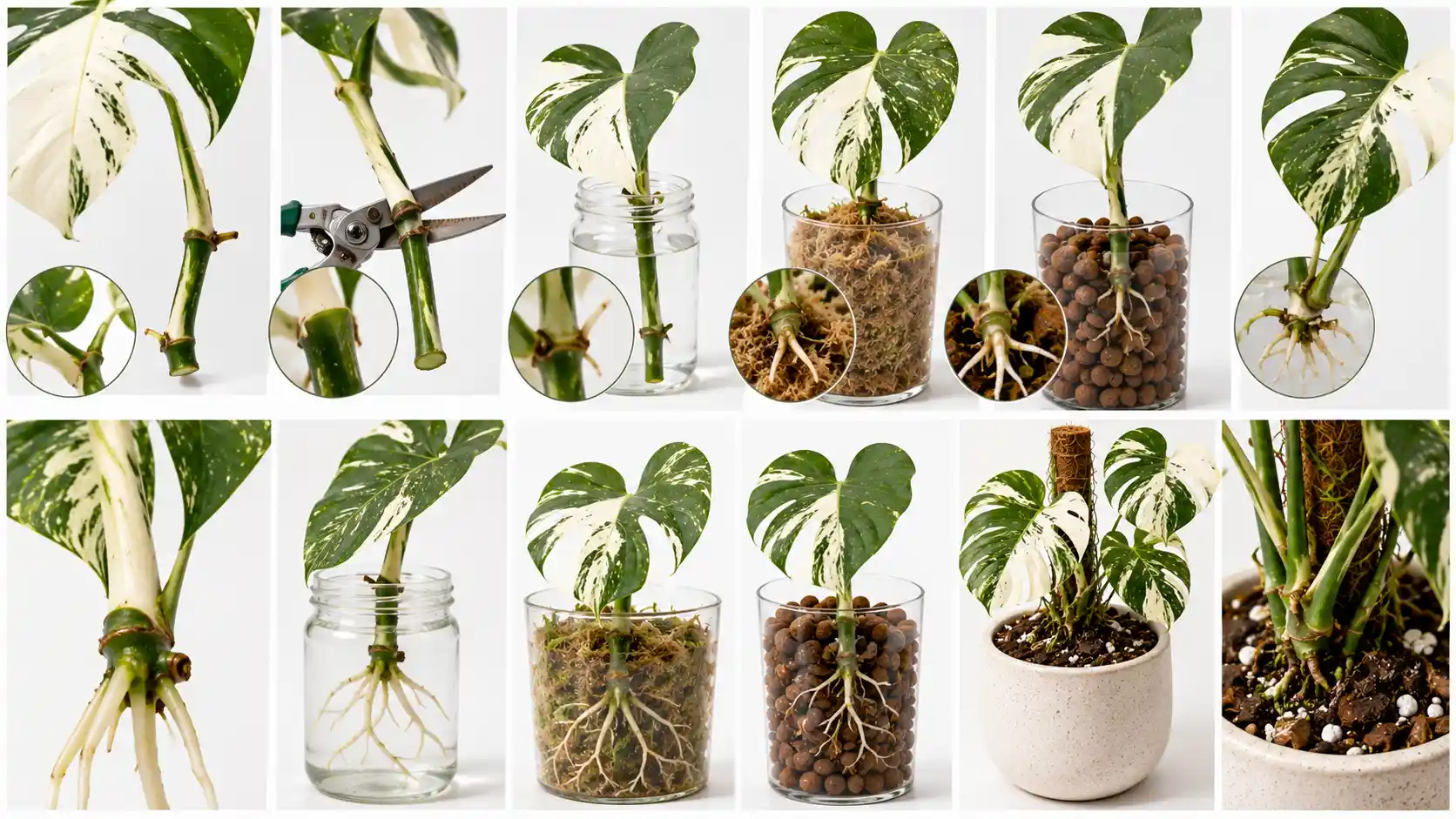 monstera albo variegata