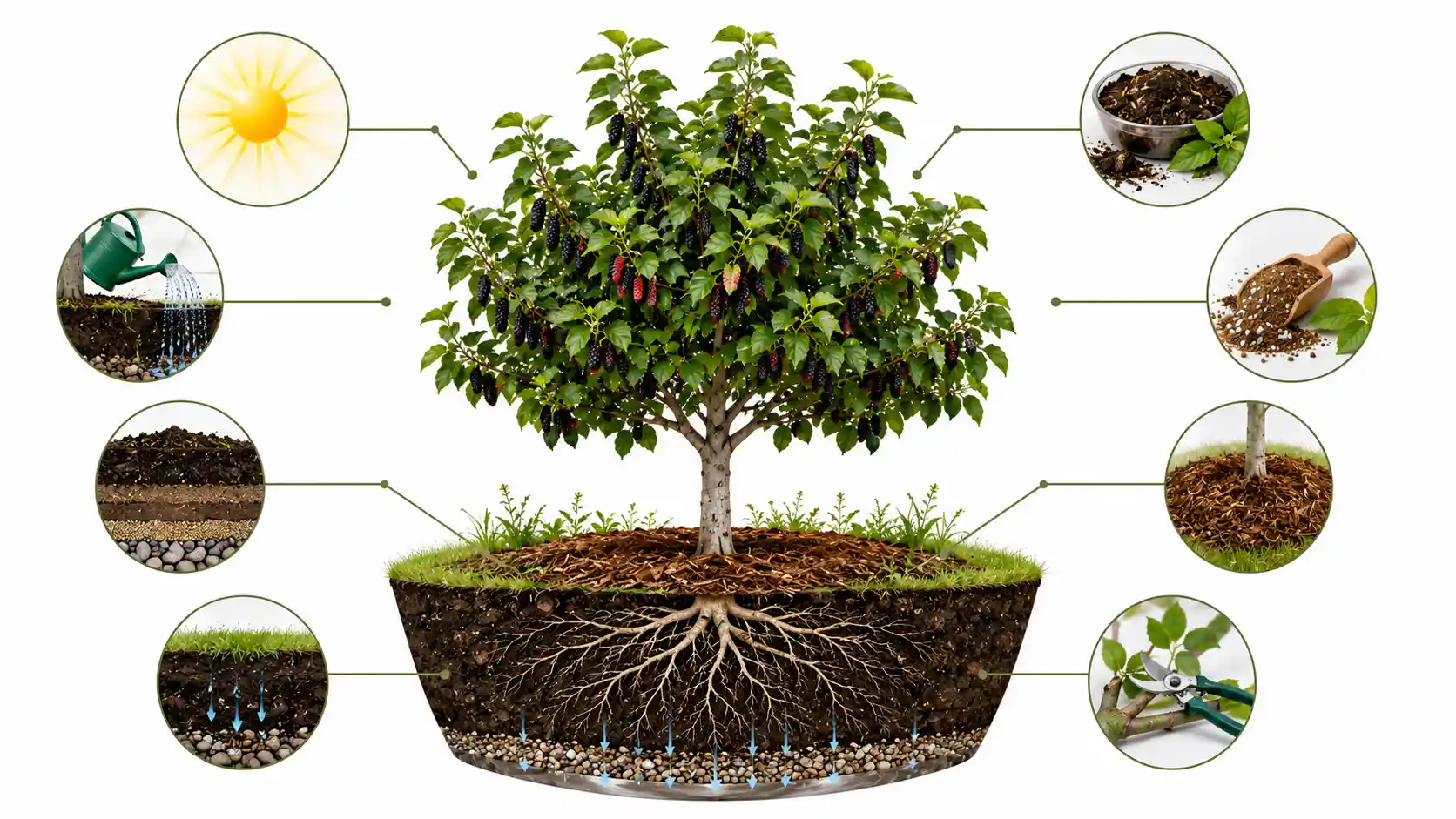 mulberry varieties australia