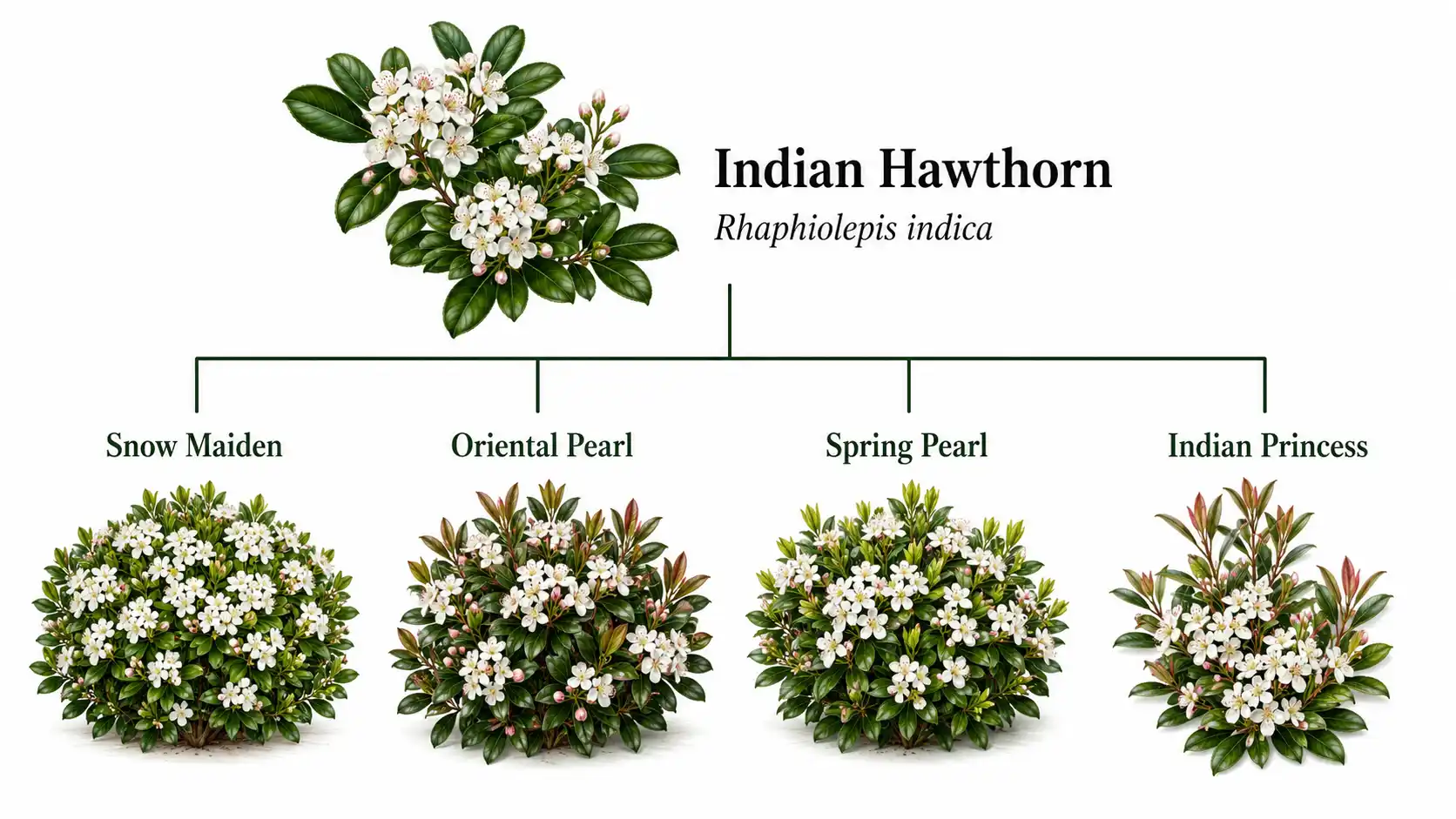 snow maiden oriental pearl plant