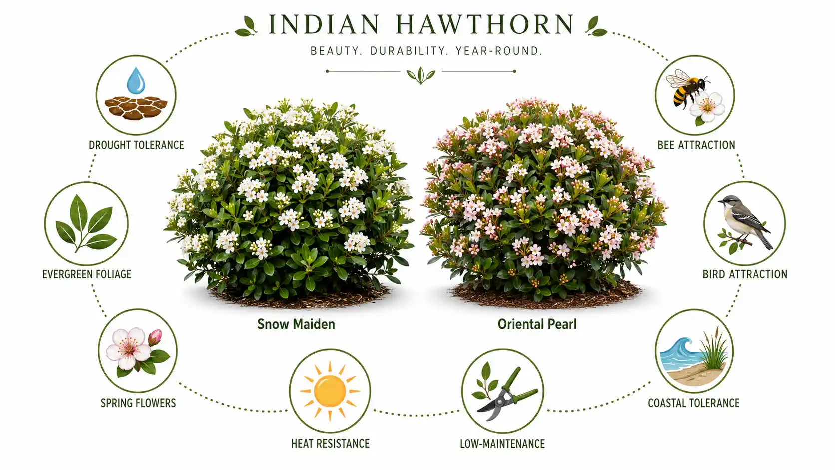 snow maiden oriental pearl plant