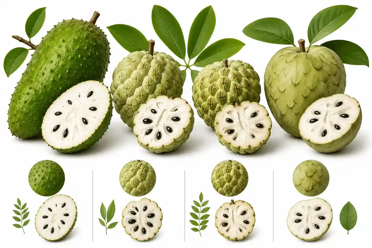 soursop vs custard apple
