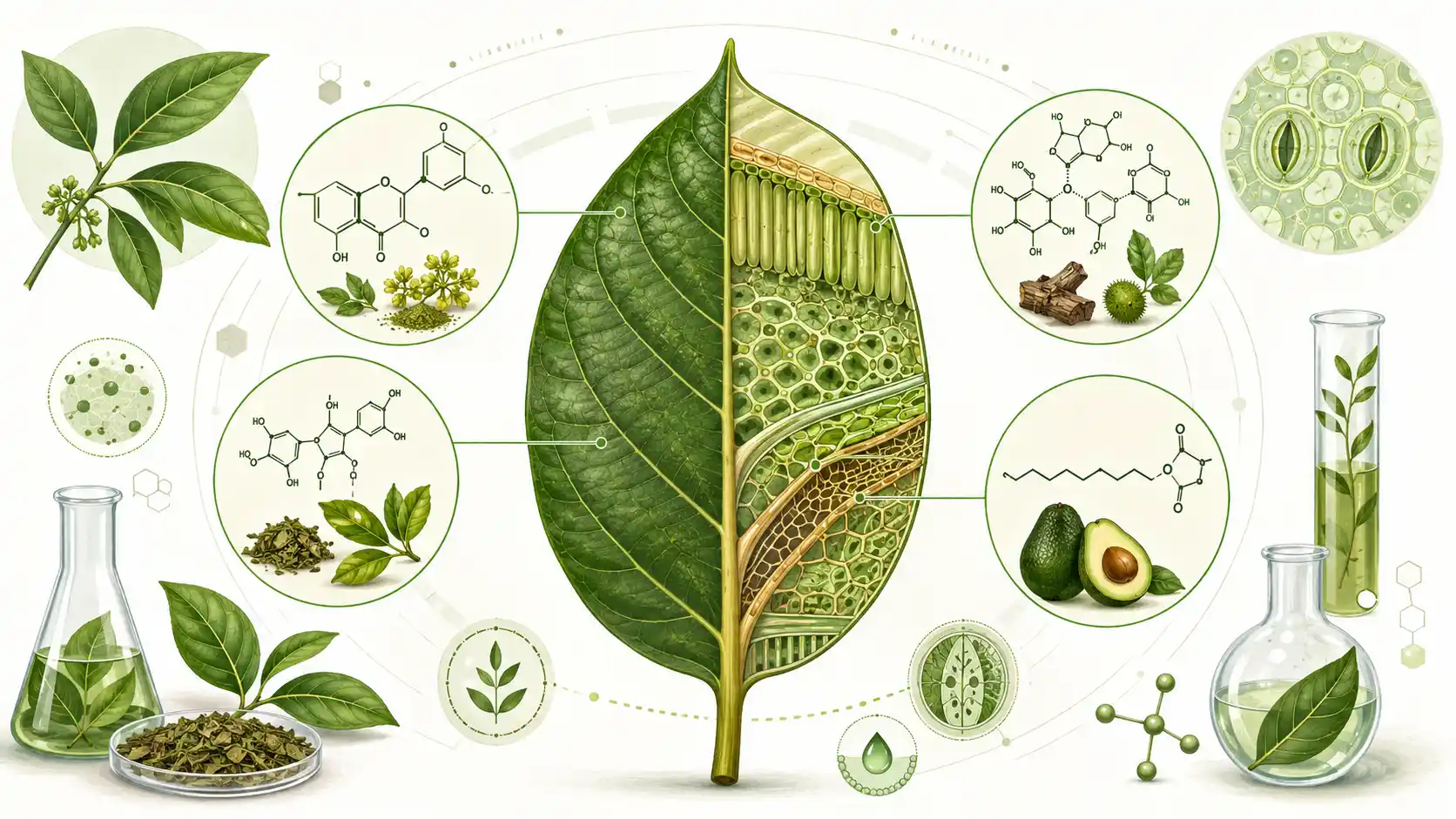 avocado leaves benefits