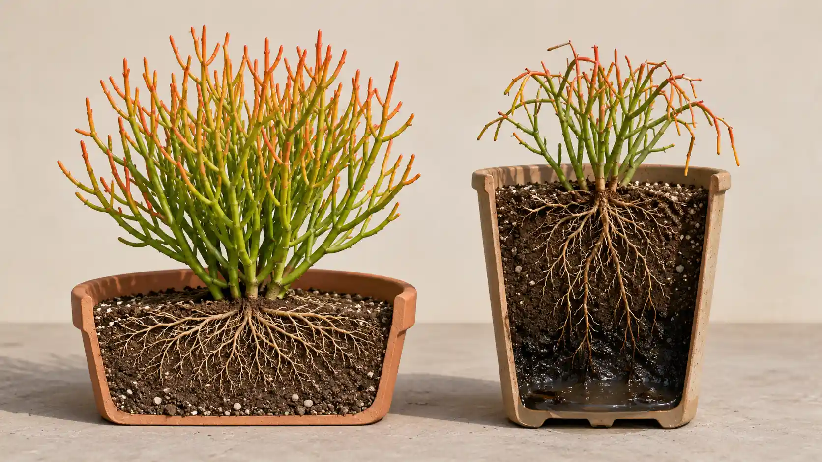 firestick plant root system