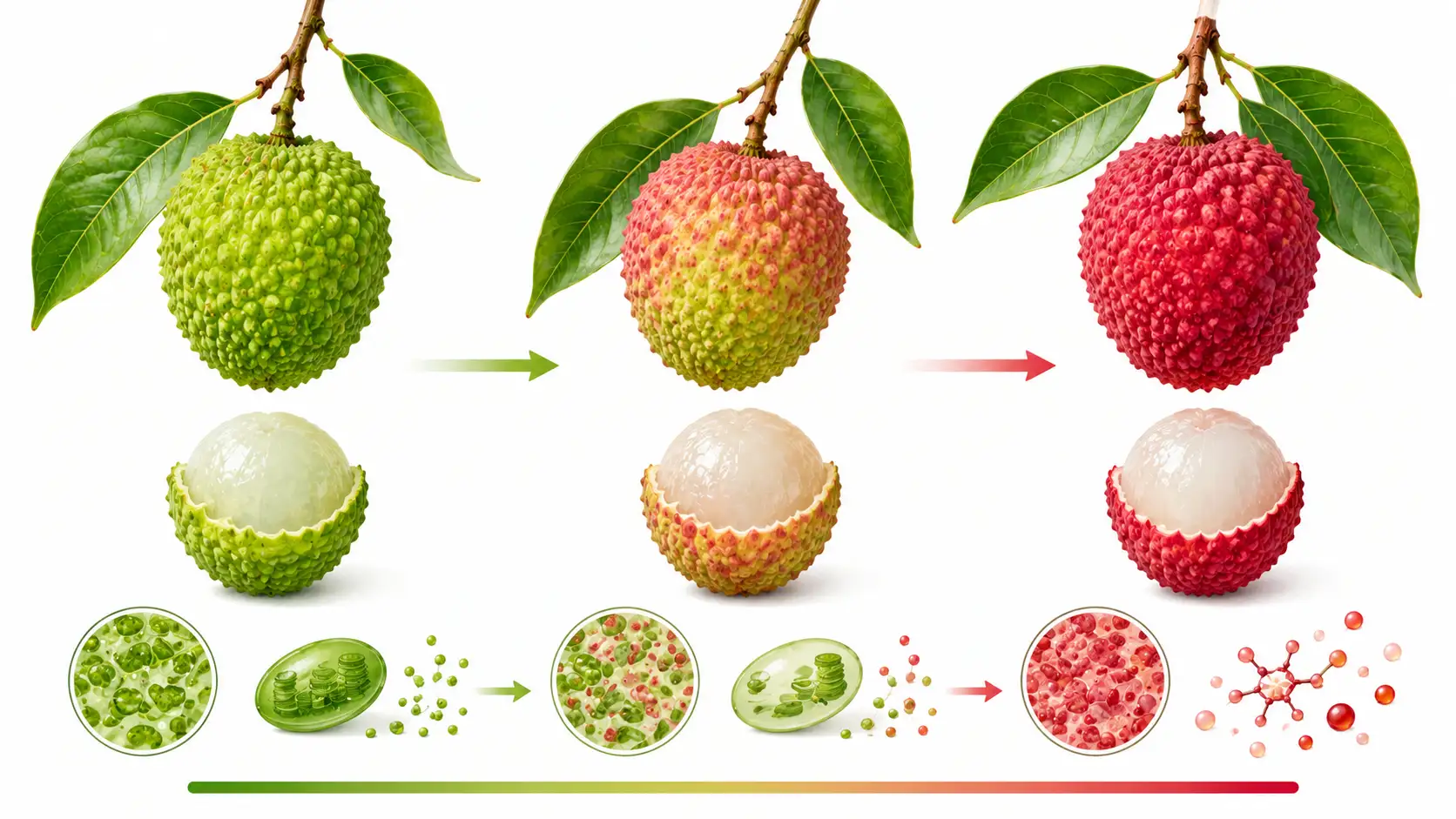 green lychee vs red lychee