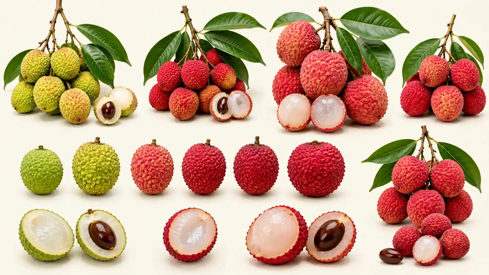 green lychee vs red lychee