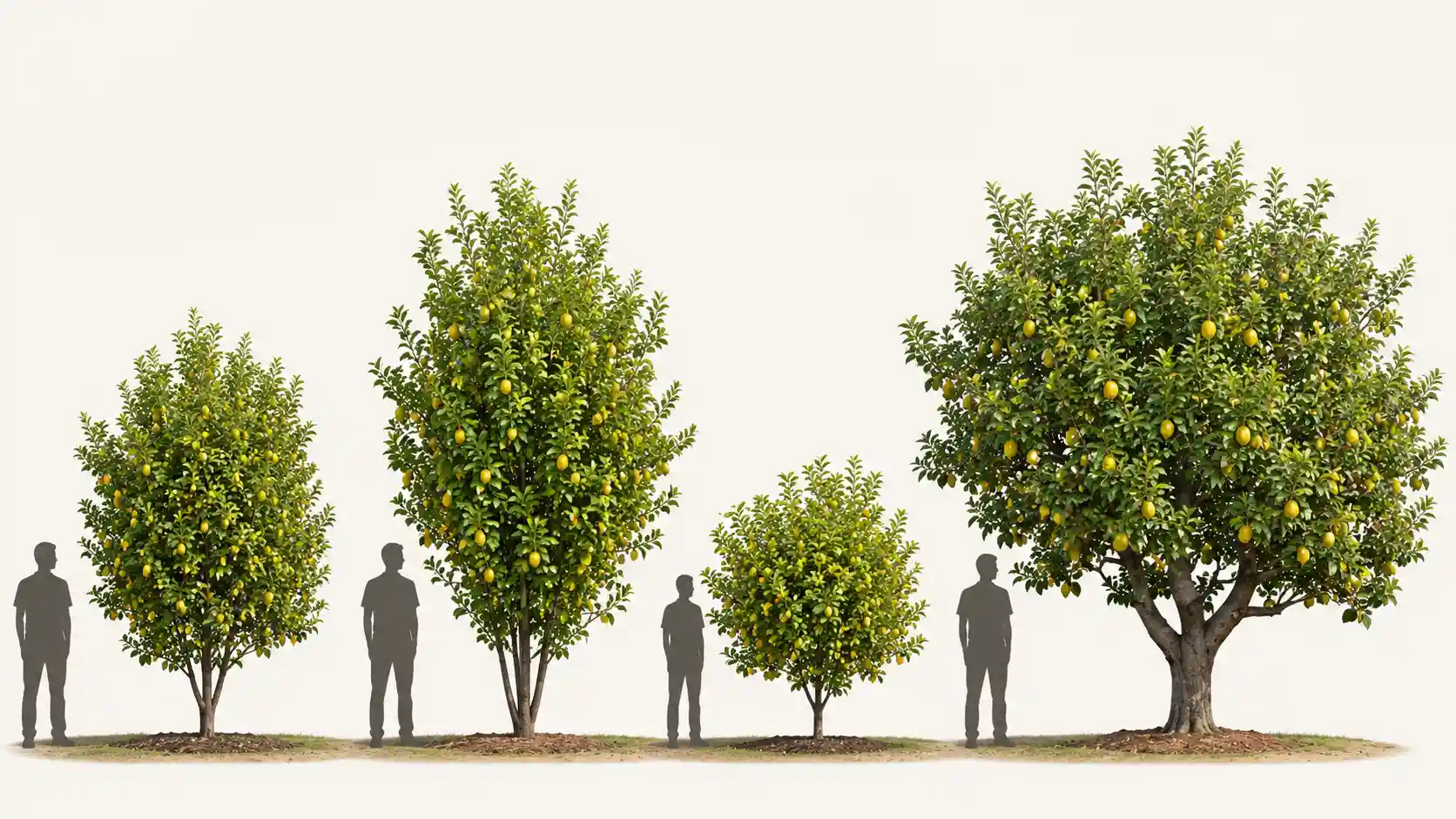 how large do lemon trees get