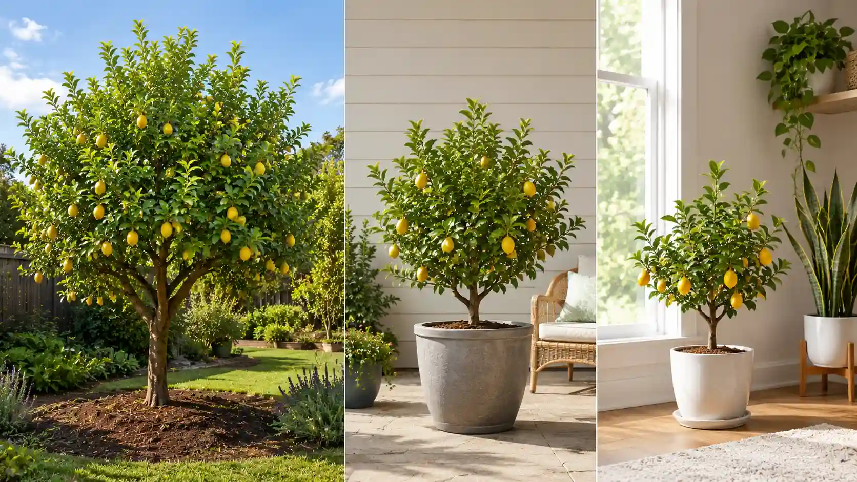 how large do lemon trees get