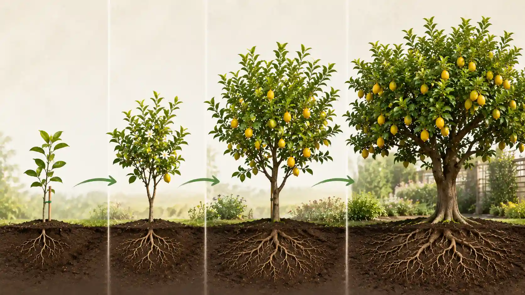 how large do lemon trees get