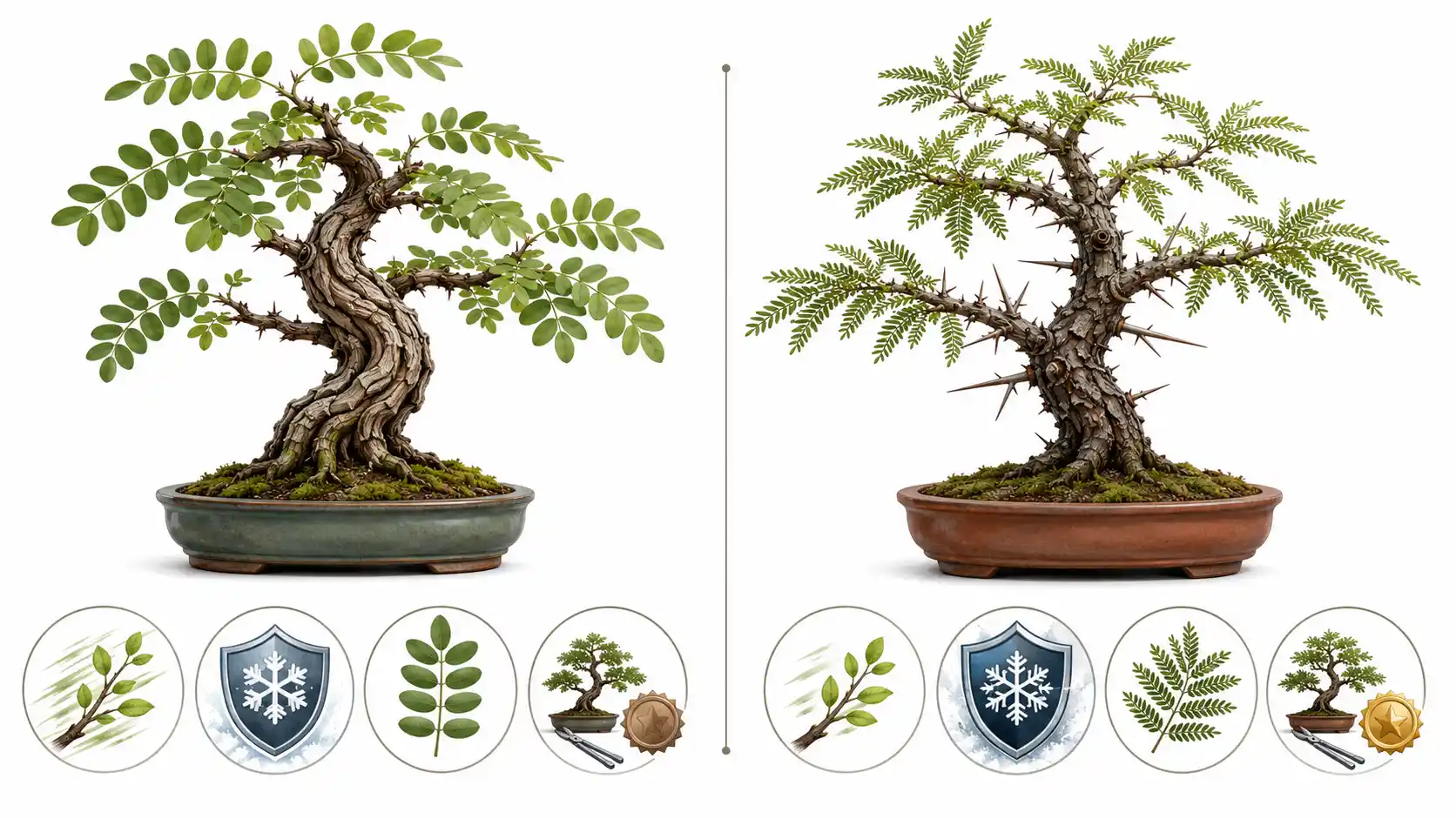 locust bonsai tree