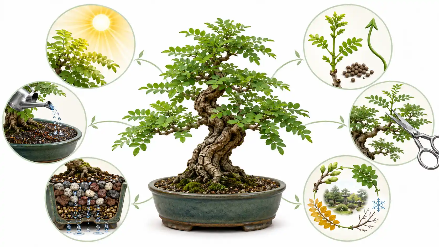 locust bonsai tree