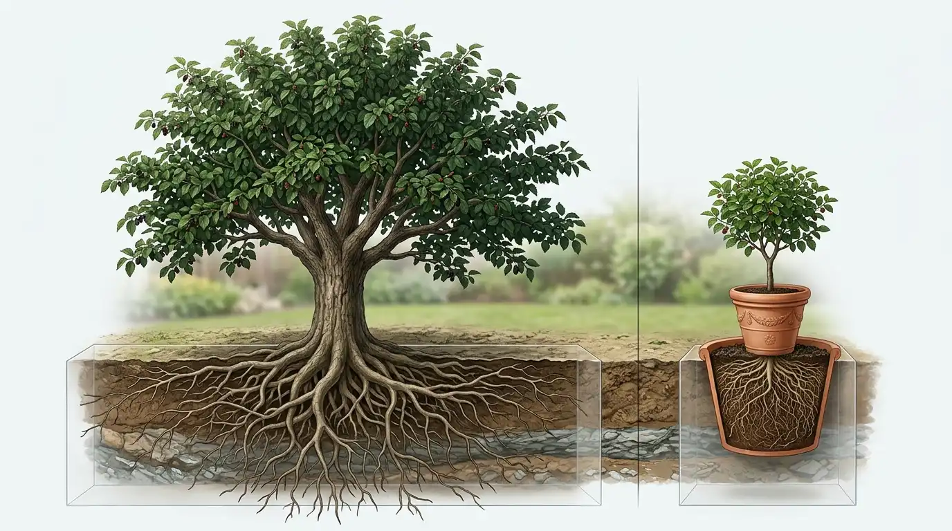 miniature mulberry tree