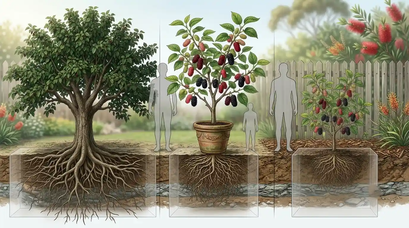 miniature mulberry tree