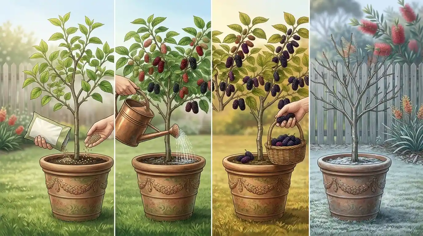 miniature mulberry tree