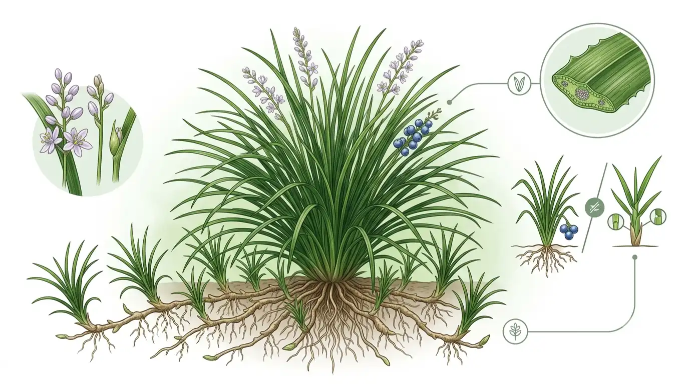 mondo grass garden