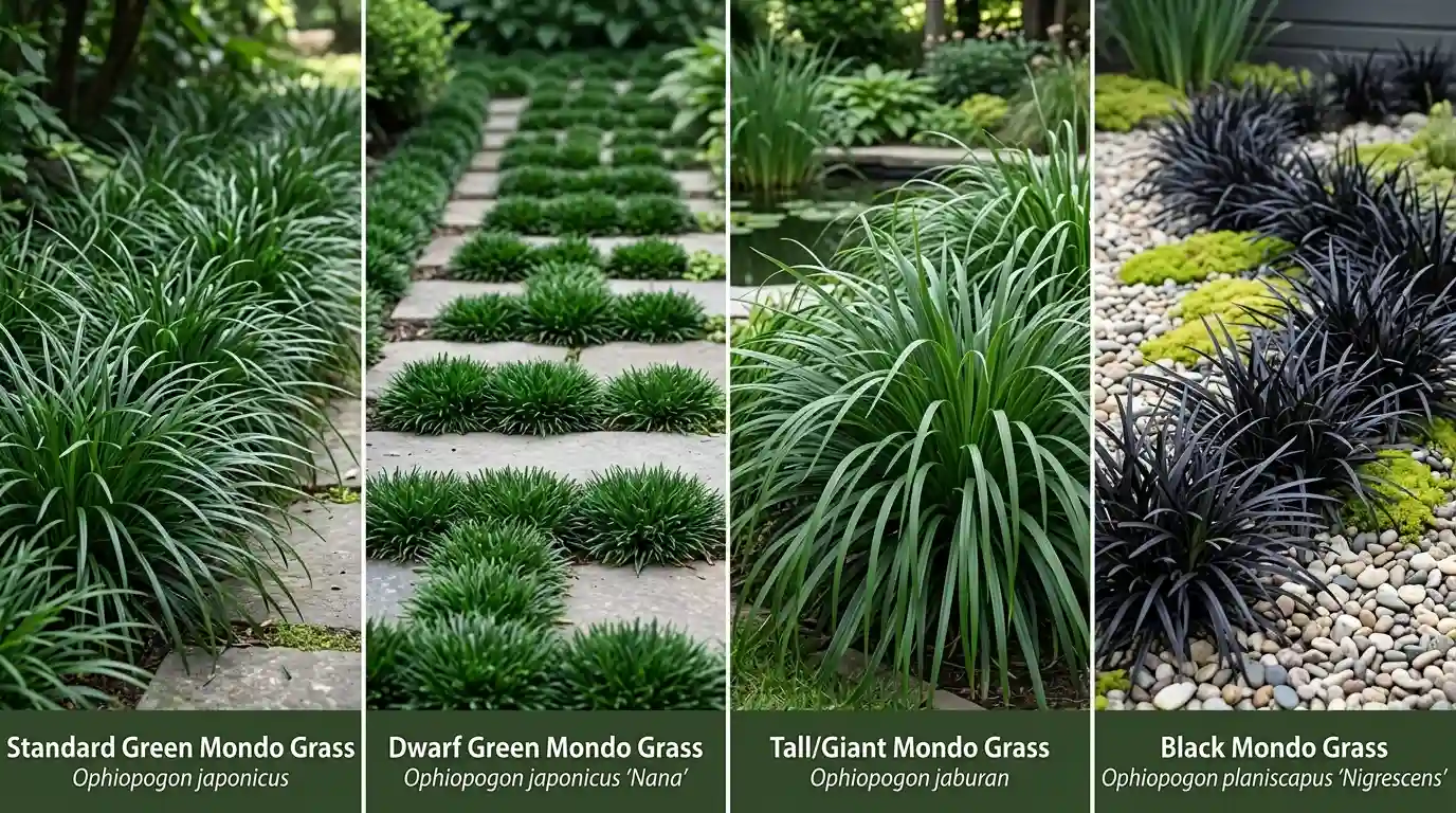 mondo grass garden