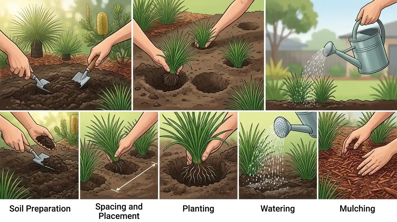 mondo grass garden