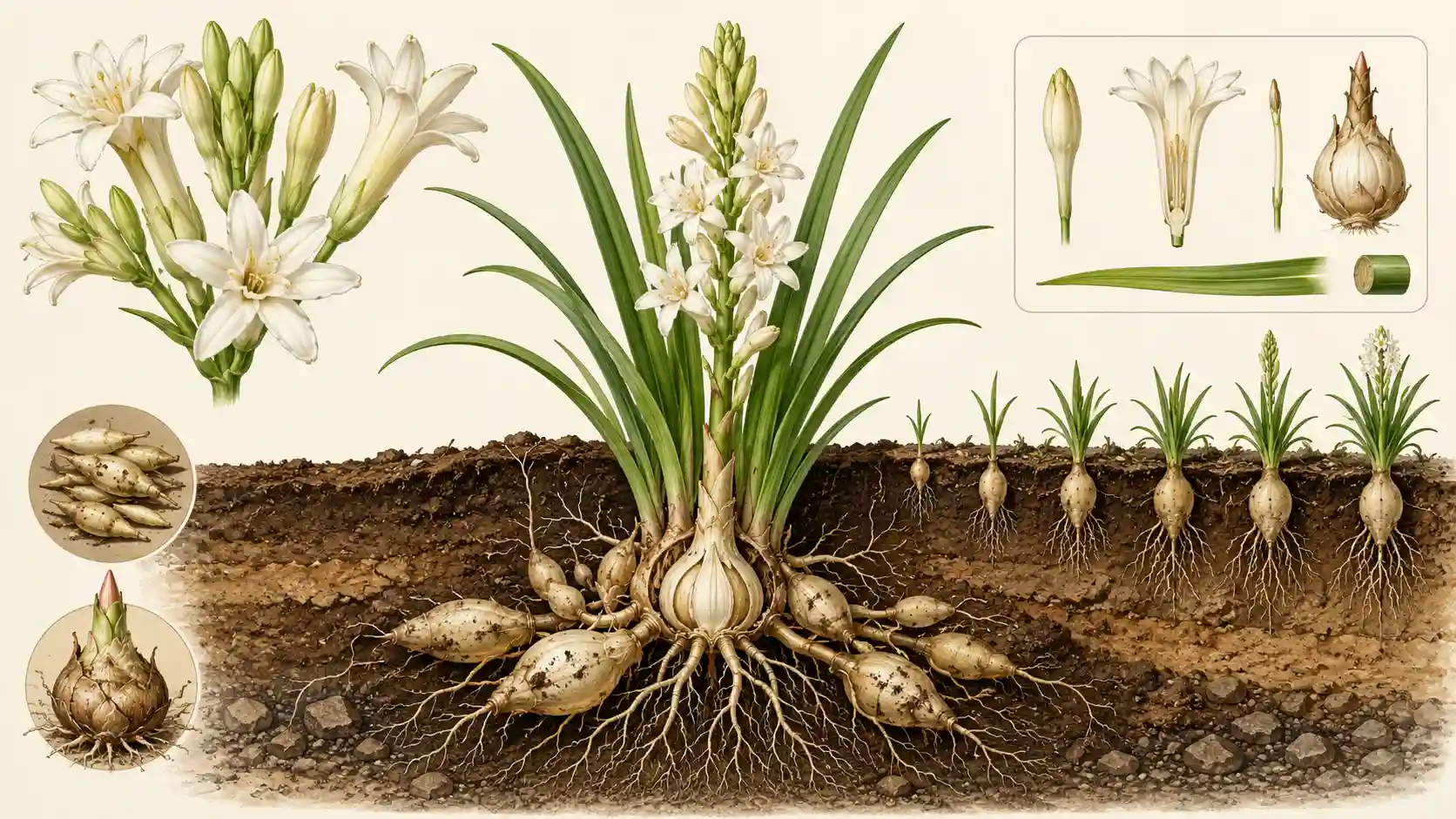 nardos flowers in english