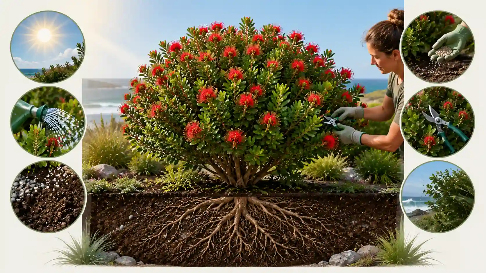new zealand christmas bush