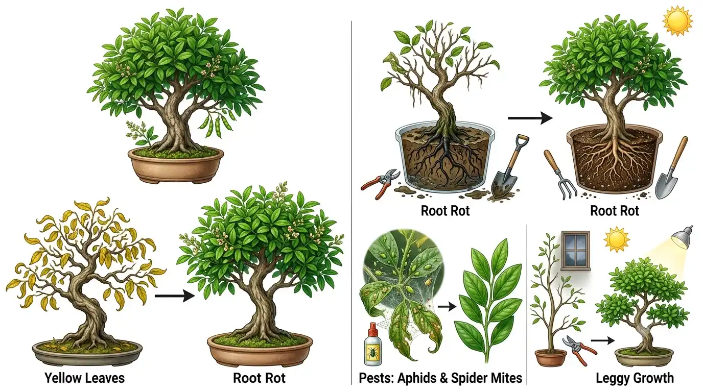 pigeon pea bonsai