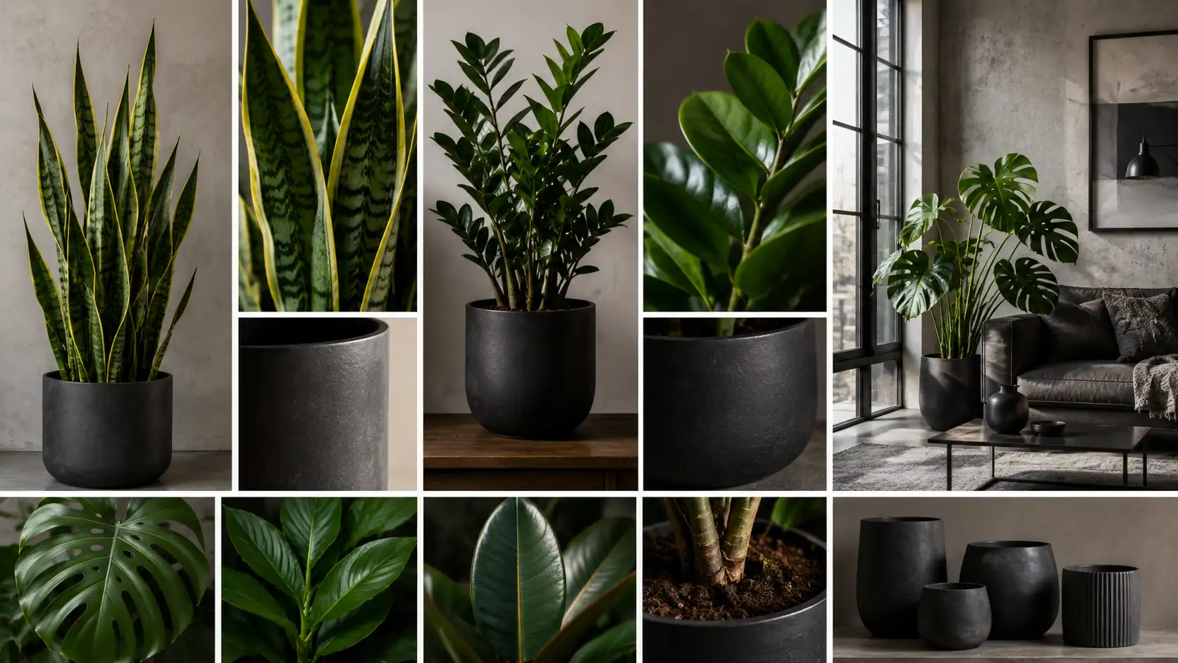 plants for men's apartment