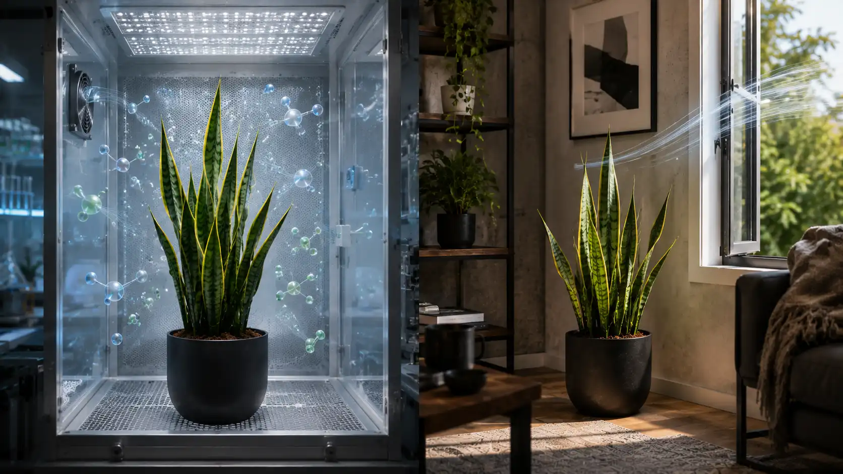 plants for men's apartment