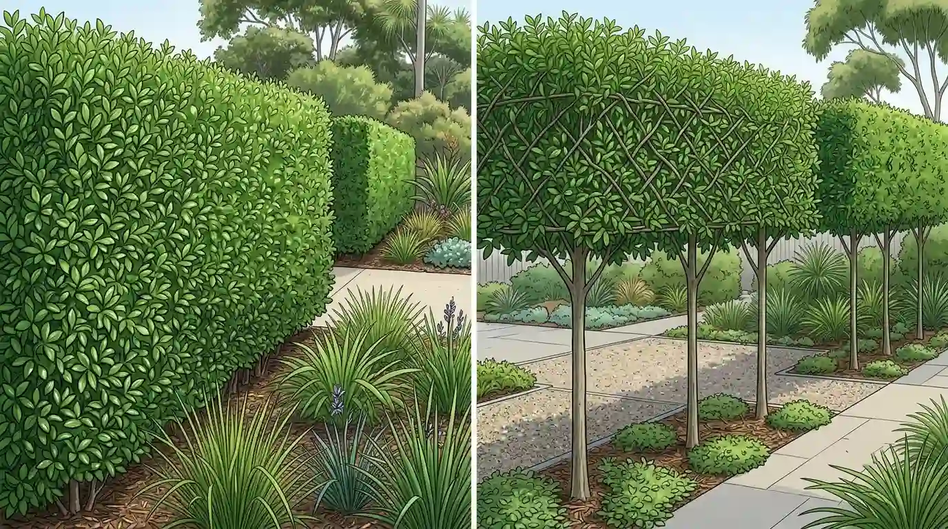 pleached lilly pilly