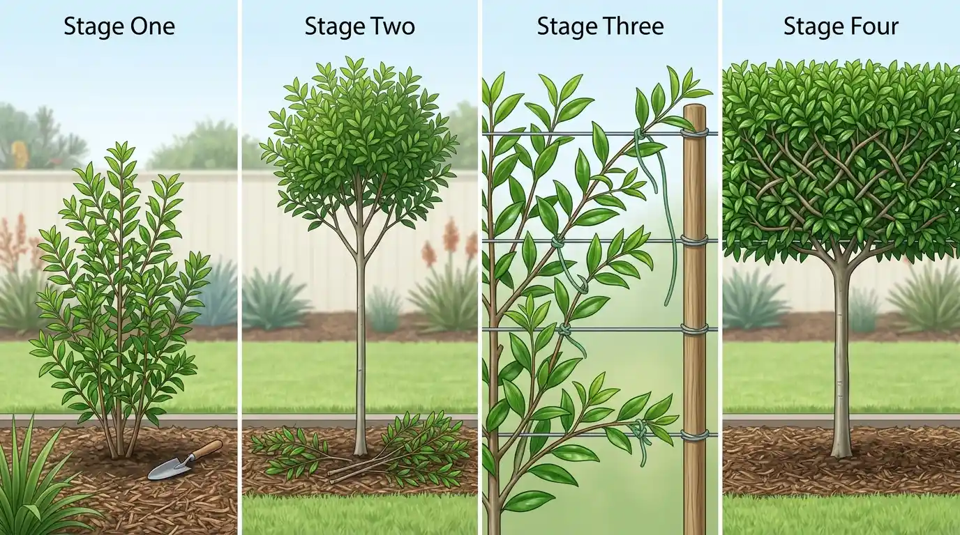 pleached lilly pilly