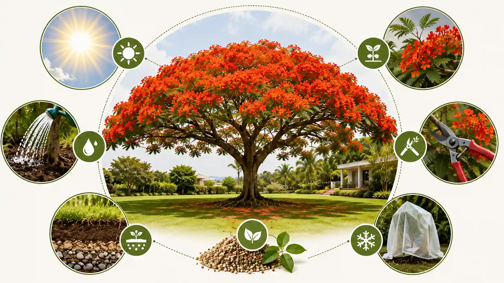 poinciana tree australia