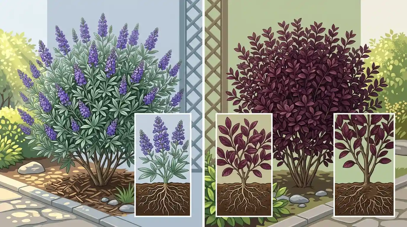purple hedge plants australia