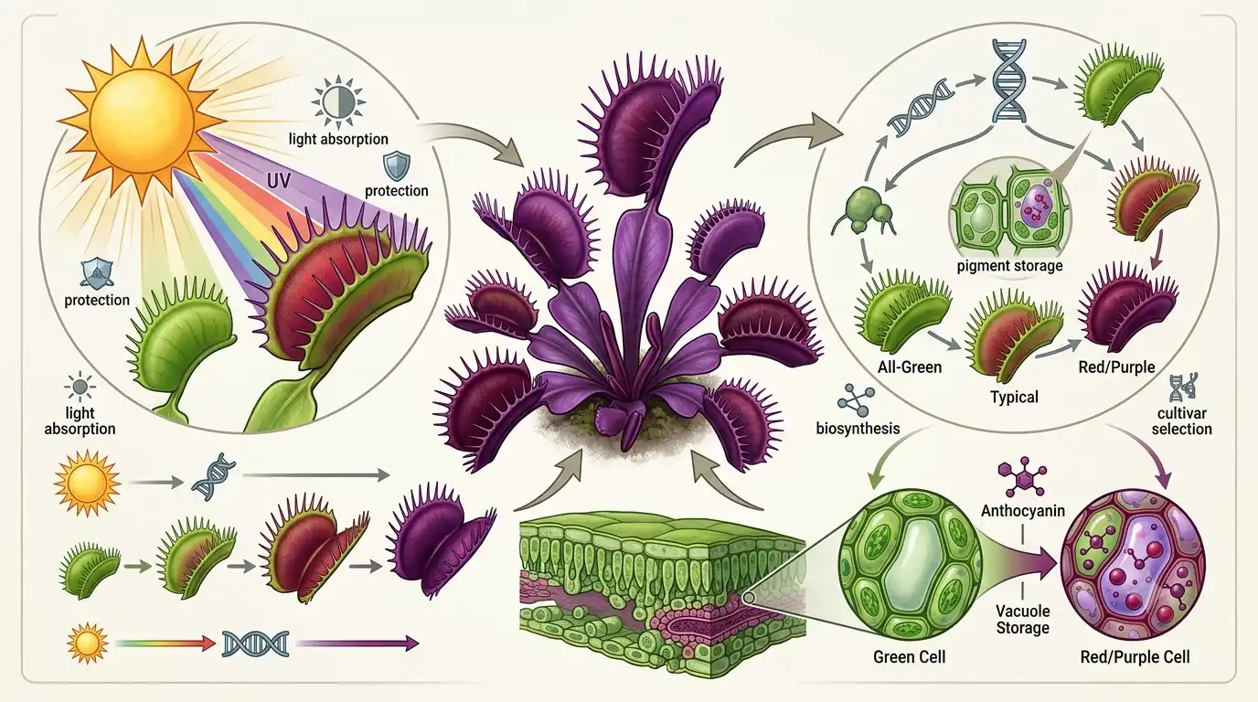purple venus fly trap