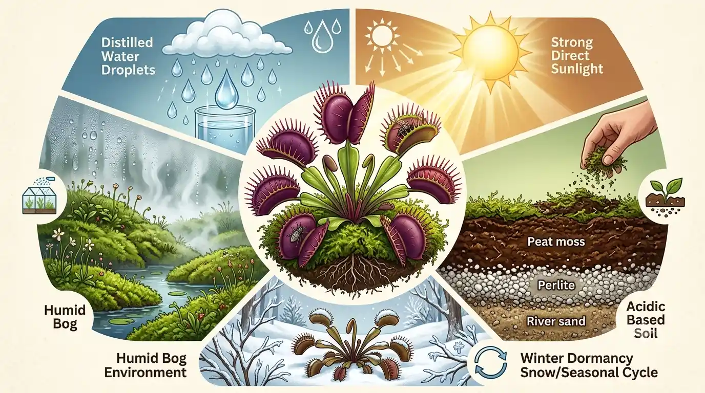 purple venus fly trap