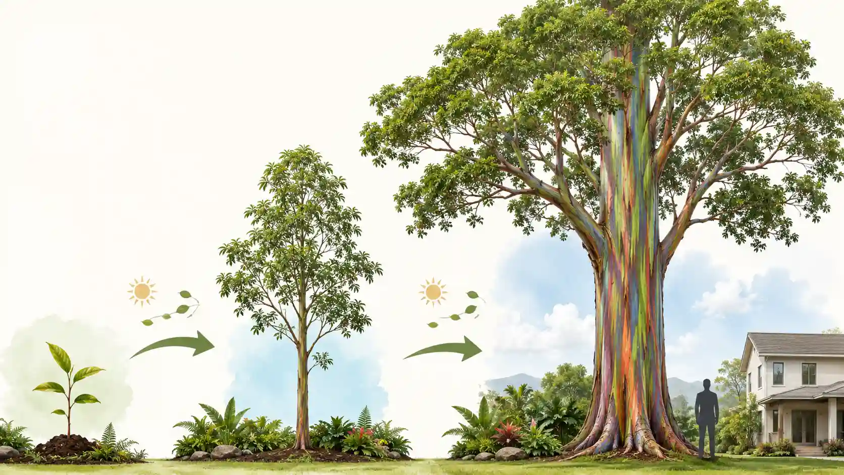 rainbow eucalyptus tree florida