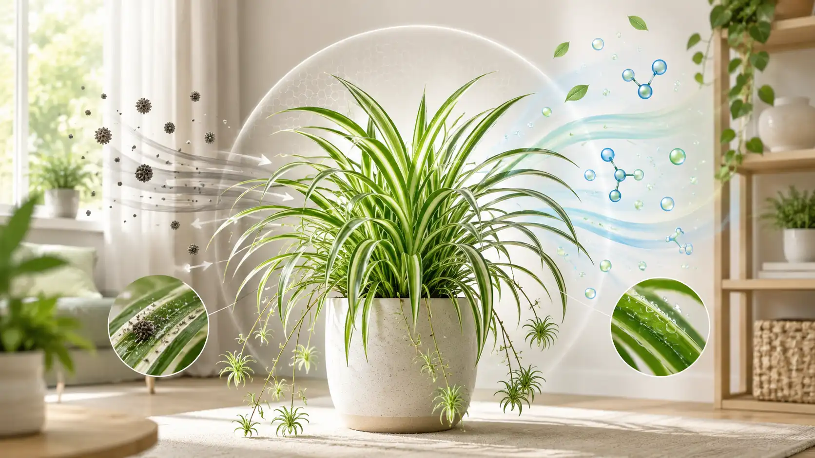 spider plant benefits