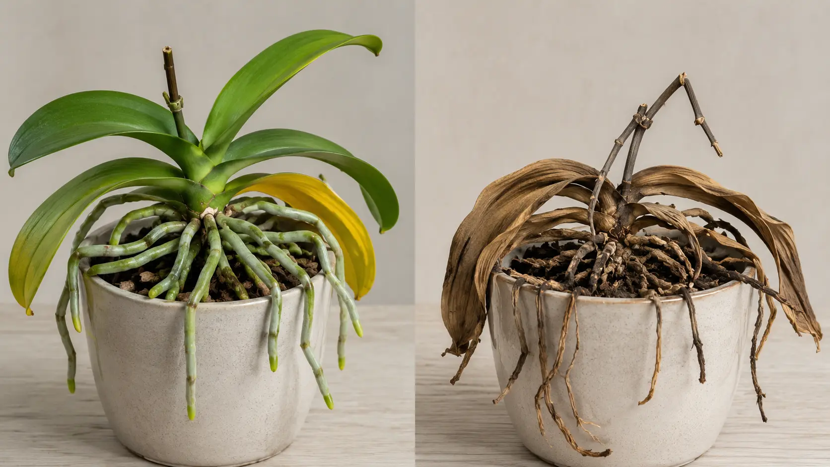what does a dormant orchid look like