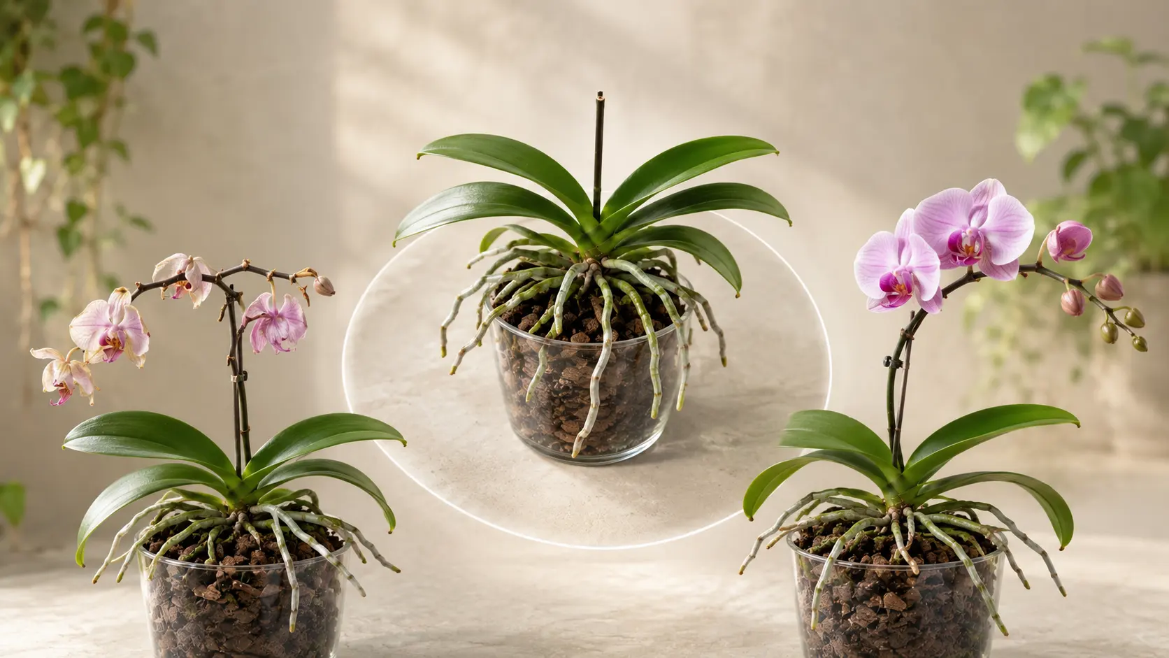 what does a dormant orchid look like