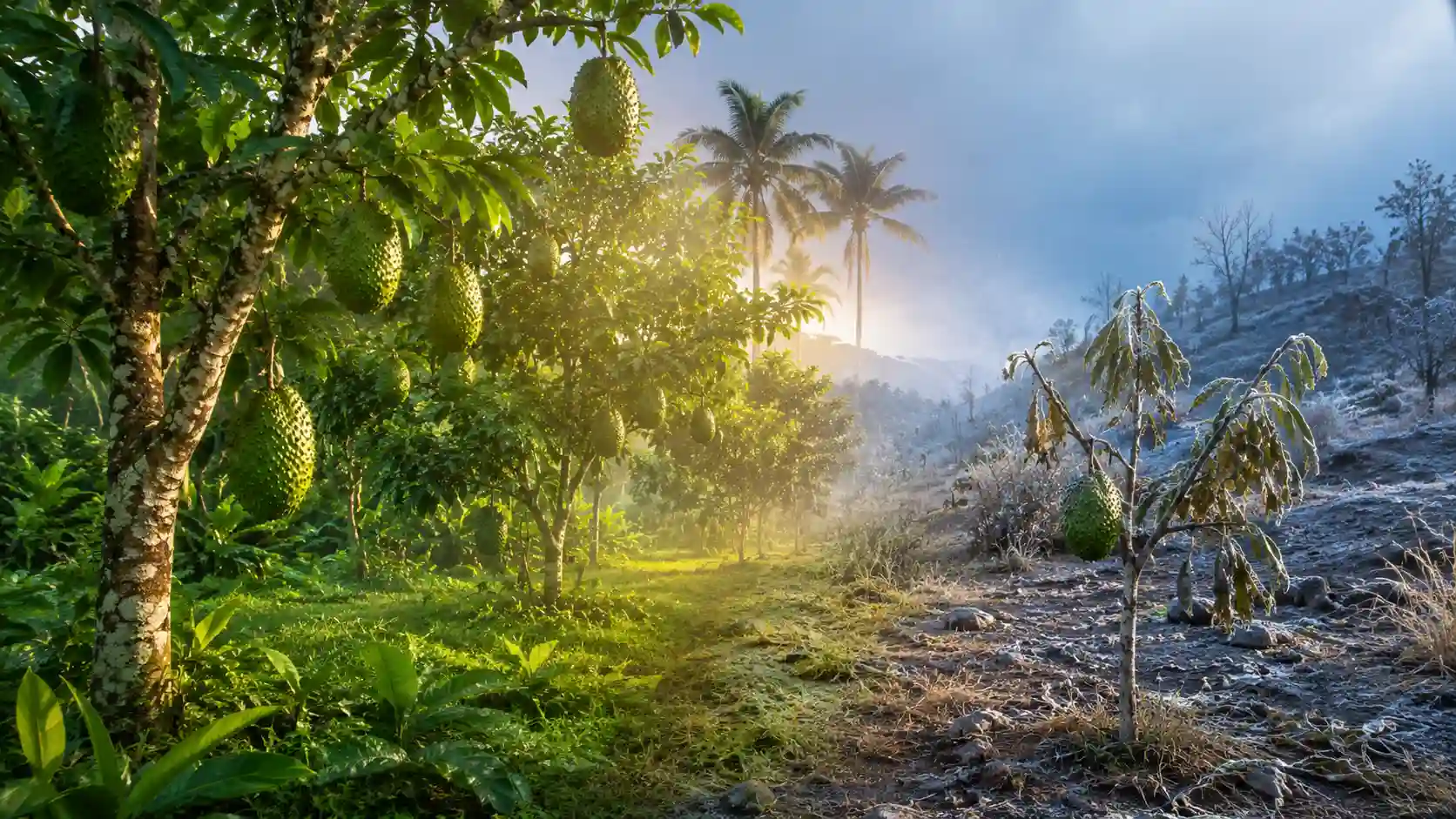 where does soursop grow