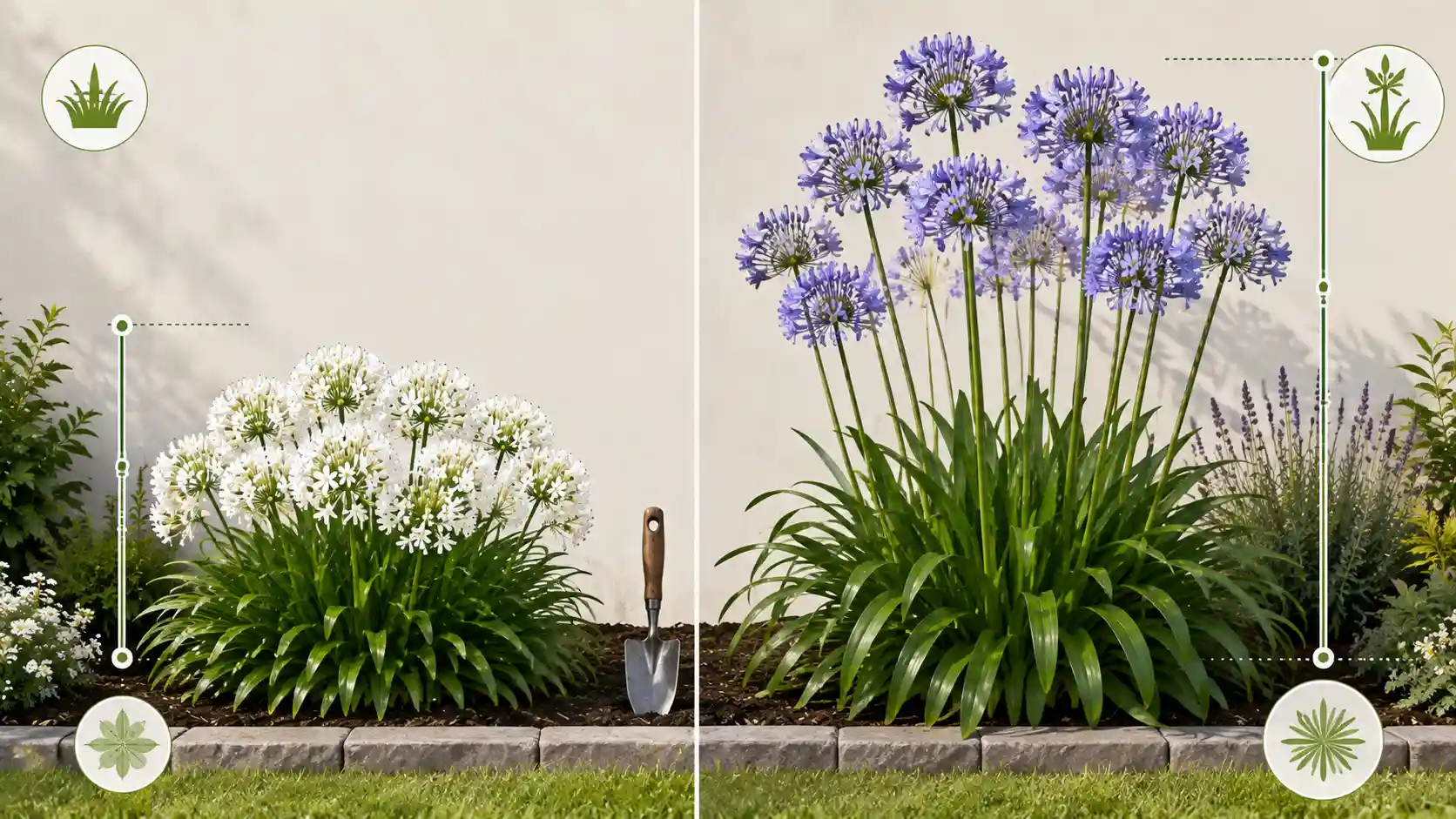 agapanthus orientalis snowball
