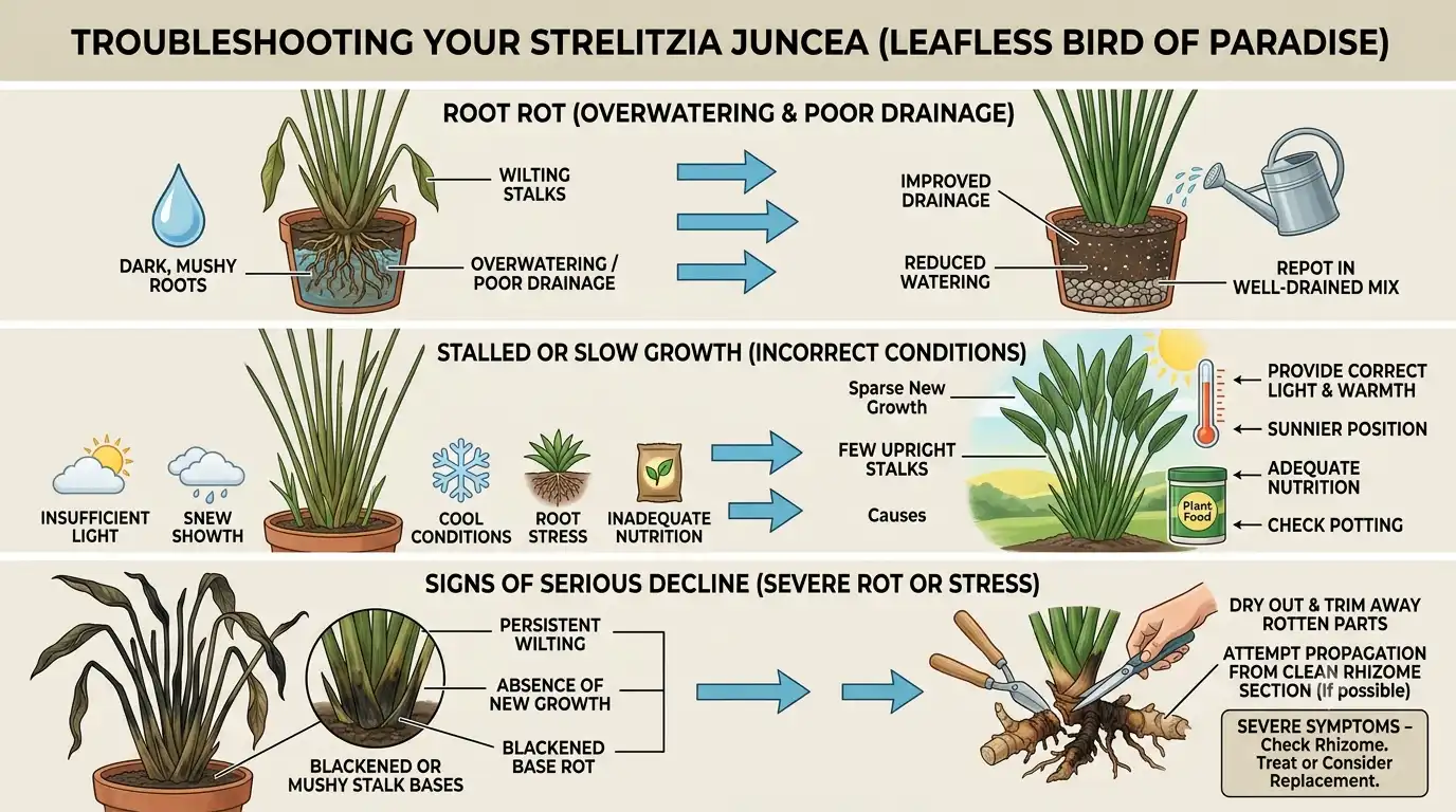 leafless bird of paradise