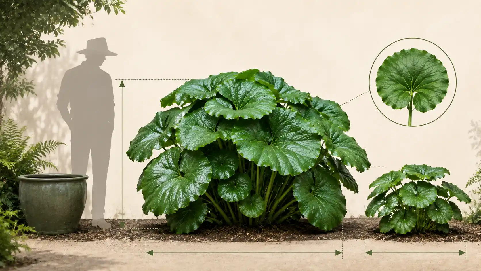 ligularia reniformis designer verde